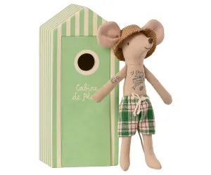 Beach Mice, Dad in Cabin de Plage