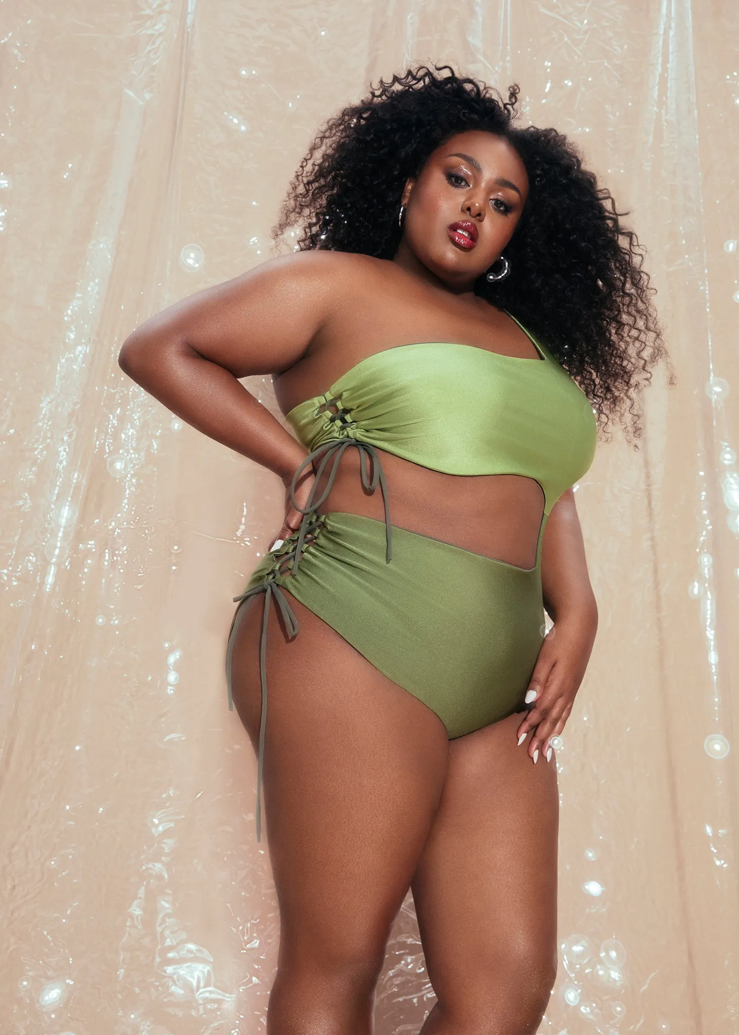 Kiara Colour Block Swimsuit