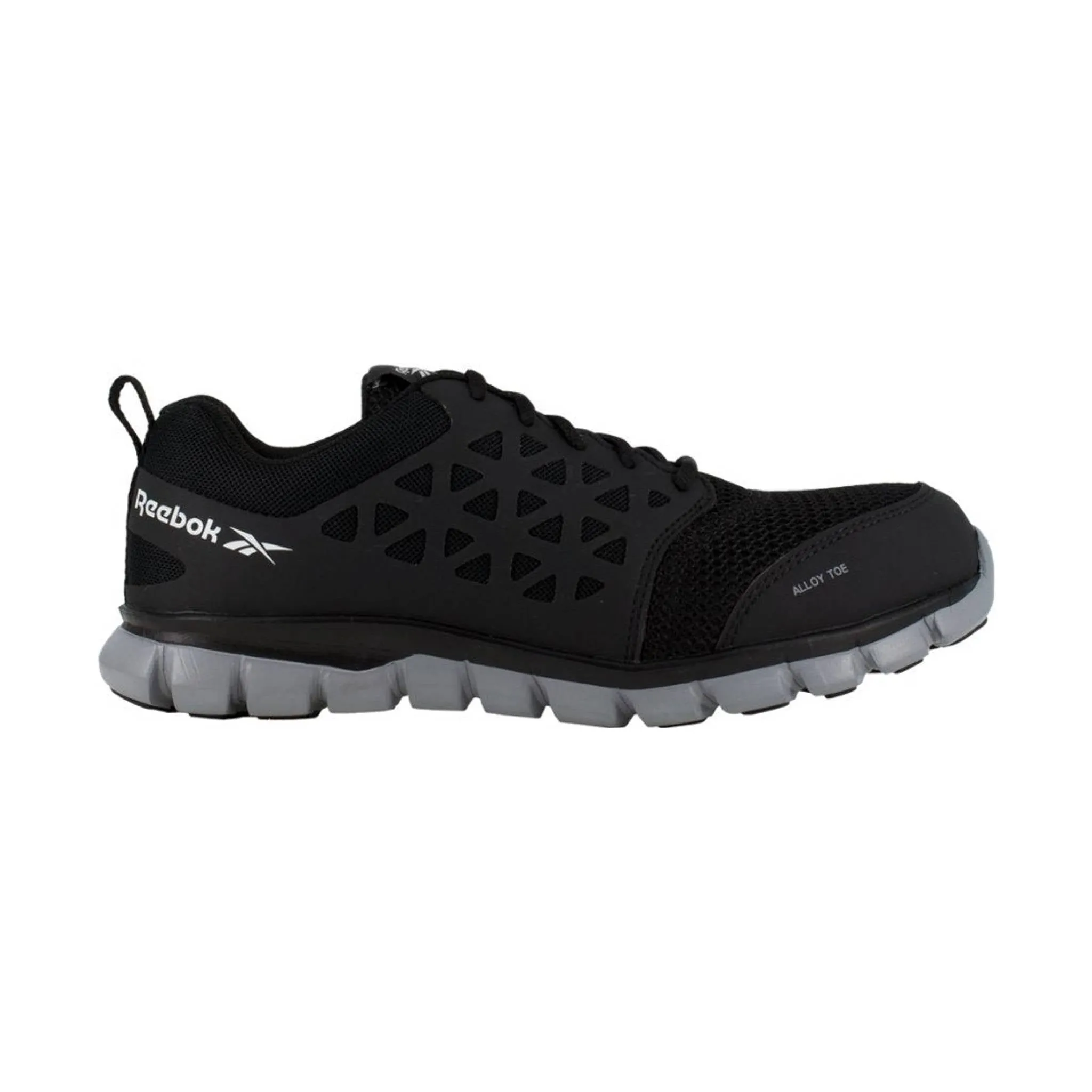 Reebok Work Men's Sublite Cushion Alloy Toe EH Work Shoe - Black