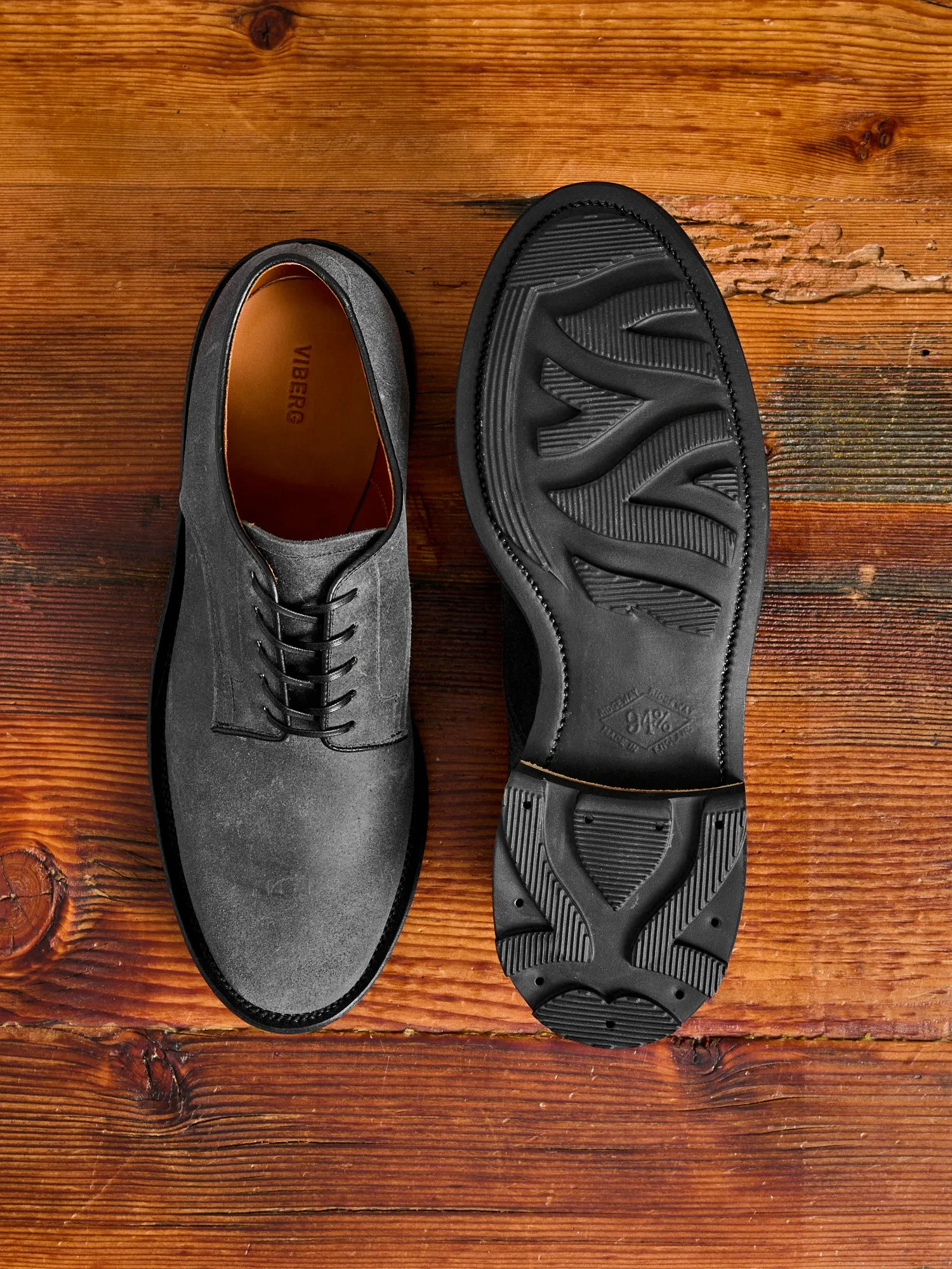 Rockland Blucher 2030 in Charcoal Waxy Commander