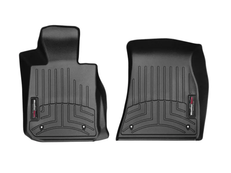 WeatherTech 2019  BMW 330i Front FloorLiner - Black